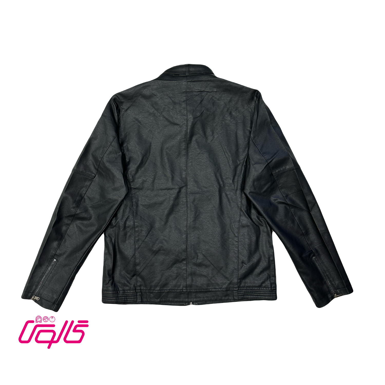 کاپشن مردانه چرم سایز بزرگ - Image 2