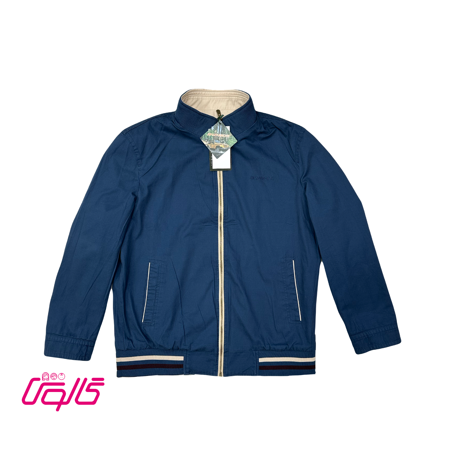 کاپشن مردانه کتان دورو طرح جیپ | استایل ماجراجویانه برای روزهای سرد - Image 4