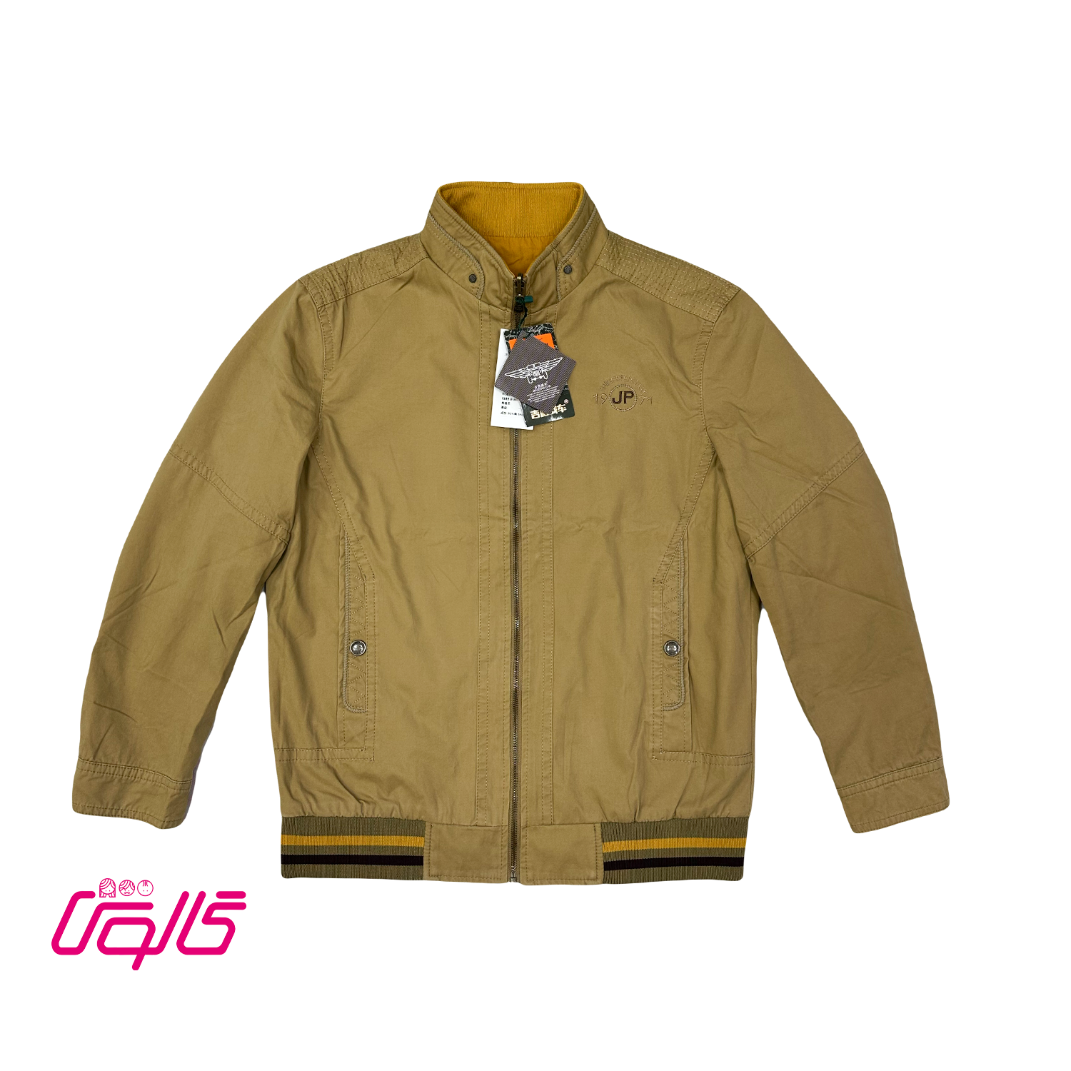 کاپشن مردانه کتان دورو طرح جیپ | استایل ماجراجویانه برای روزهای سرد - Image 3